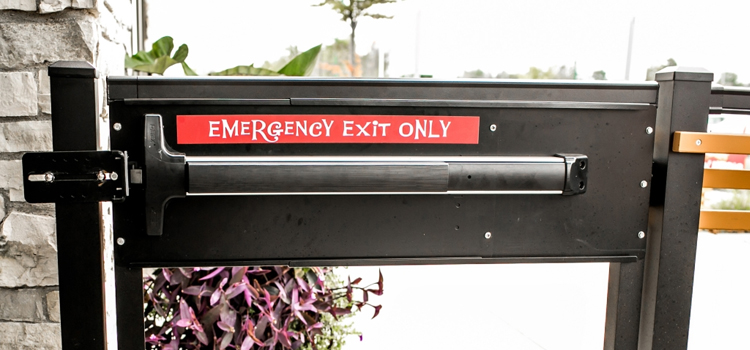 emergency push bar installation in Citrus Park
